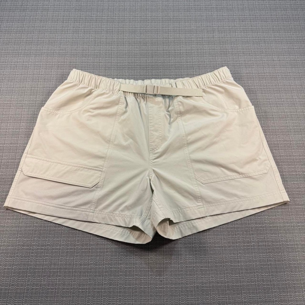 Avia cream cargo shorts women's size L